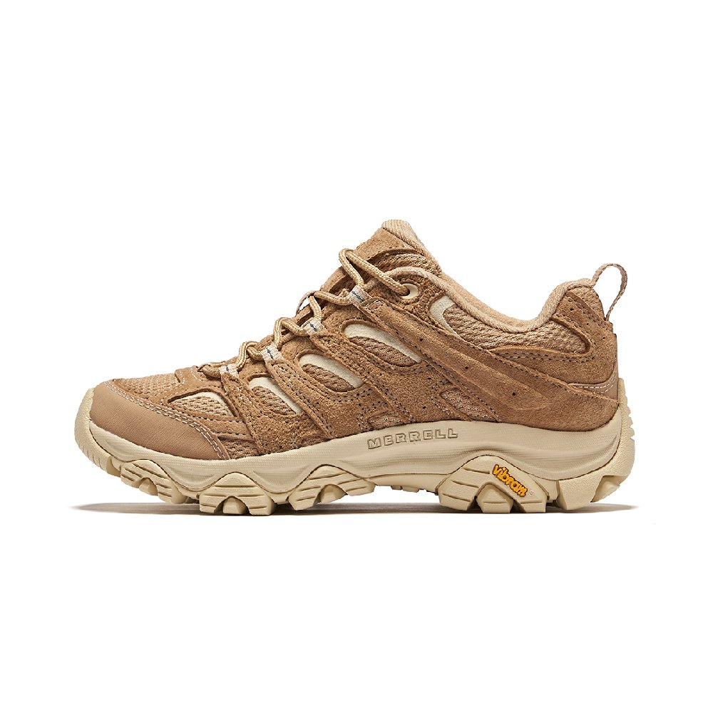 MERRELL MOAB 3 Anti-Slip Wear-Resistant Low-Top Trekking Shoes Women's Khaki