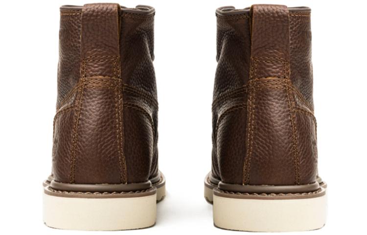 CAT Glenrock Mid Warm And Wear-Resistant Ankle-Length Outdoor Boots Men's Brown купить в интернет-магазине Yoocart с быстрой доставкой по России.