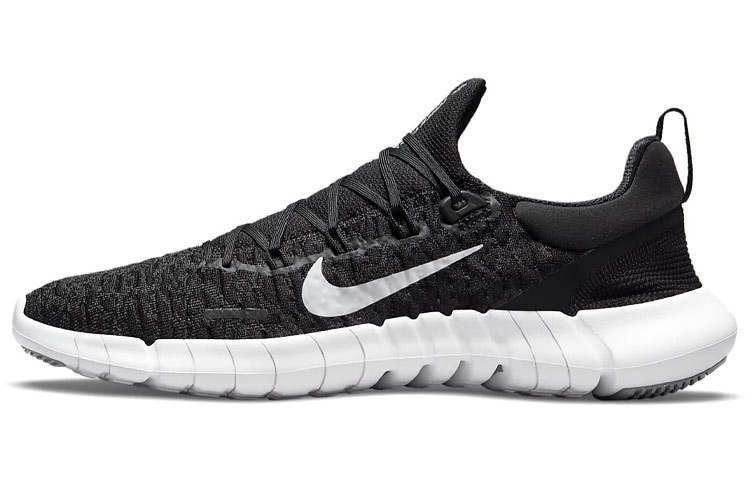 Nike Free Run 5.0 Black White Women's
