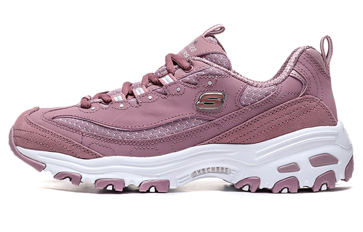 Skechers D'LITES Series Casual Shoes Women's Low Top Pink