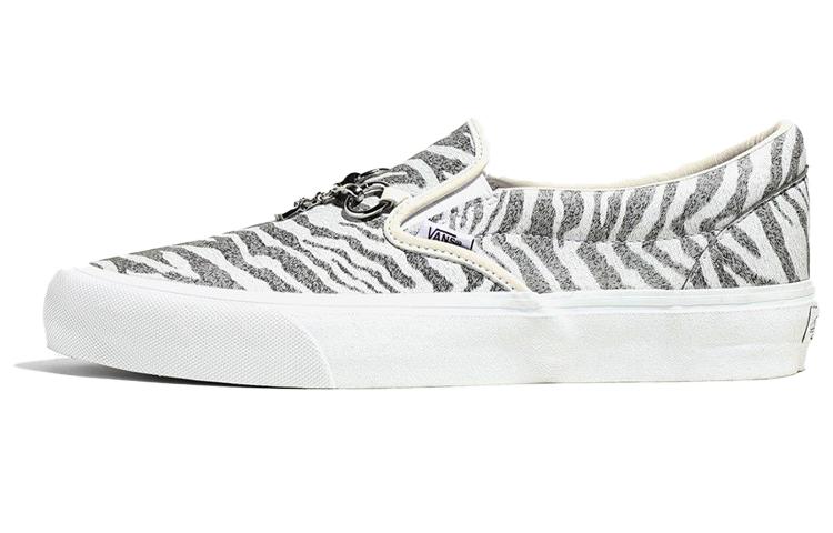 Vans Needles X Vault Classic Slip On V 'Animal Print White'