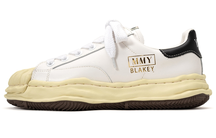 MIHARA YASUHIRO Blakey VL OG Low-Top Stylish Skateboarding Shoes Unisex White