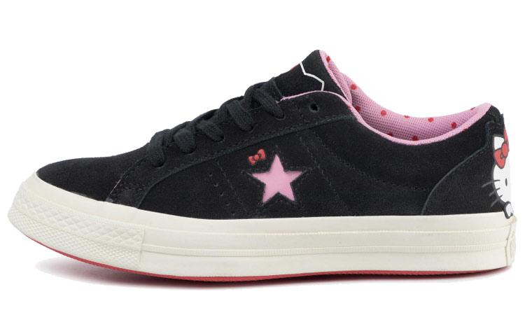 Converse One Star Ox Hello Kitty Black Women's