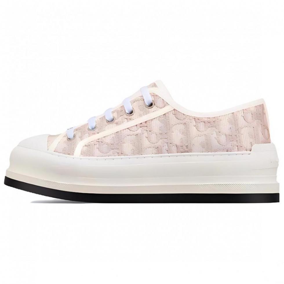 DIOR Women's Walk'N'DIOR Platform 'DIOR Oblique - Nude'