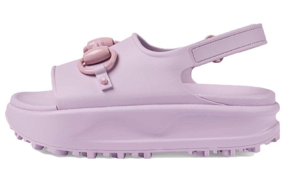 GUCCI Women's Horsebit Flatform Sandal 'Light Pink' Women's