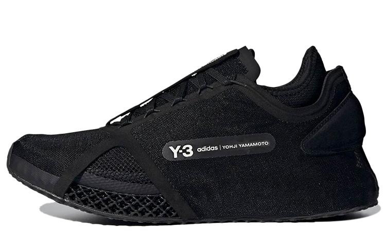 Adidas Y 3 Runner 4D Io Triple Black