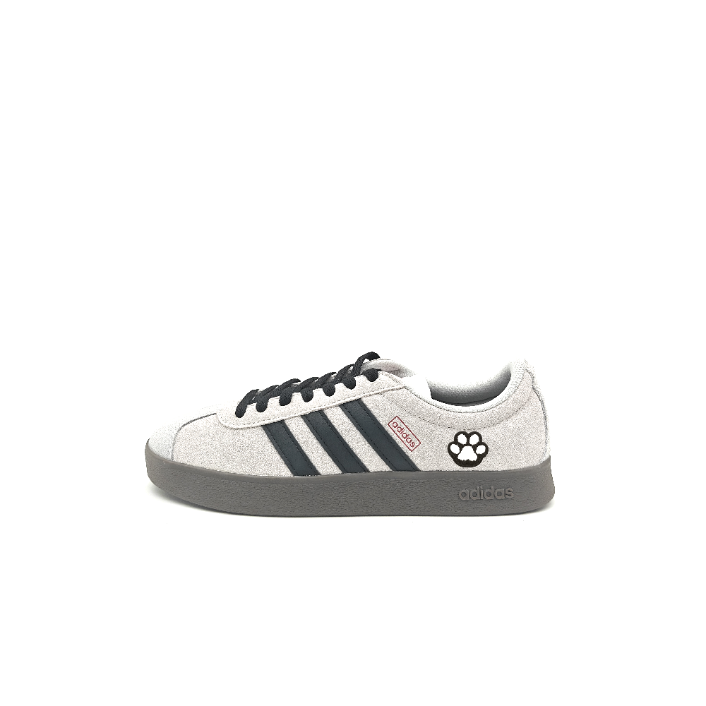 Adidas Neo VL Court 2.0 Low Top Skateboard Shoes Unisex Light Gray