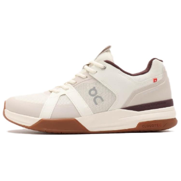 On ClubTHE ROGER Anti-Slip Wear-Resistant Low-Top Casual Shoes Men's Ivory White