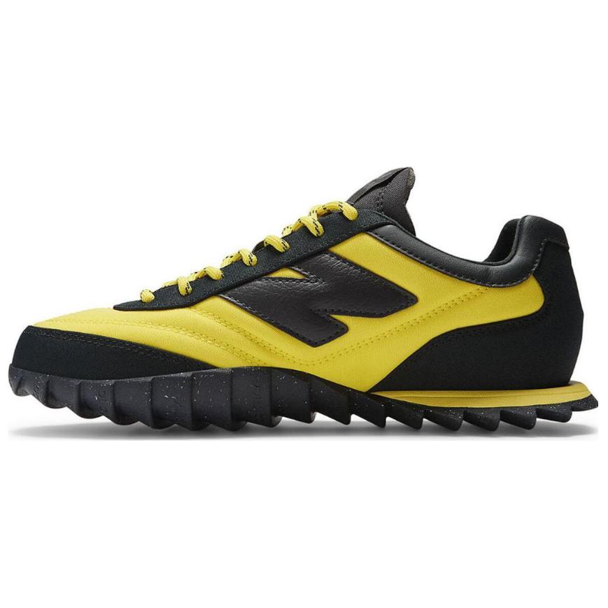 GANNI x New Balance RC30 Slip-Resistant Low-Top Running Shoes Men's Black Yellow