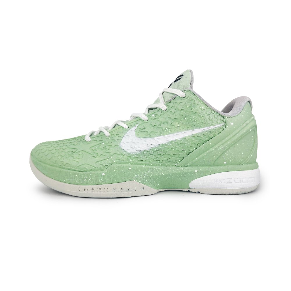 Nike Zoom Kobe 6 Green Apple Cushioning, Slip Resistant, And Abrasion Resistant Low Top Basketball Shoes Men's Green