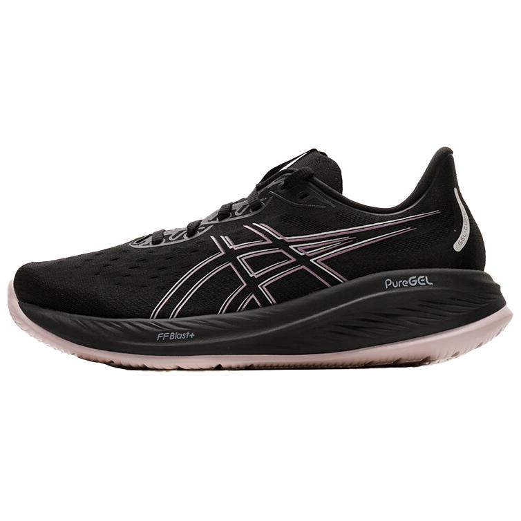 Asics Gel Cumulus 26 Low Top Running Shoes Men's Black White