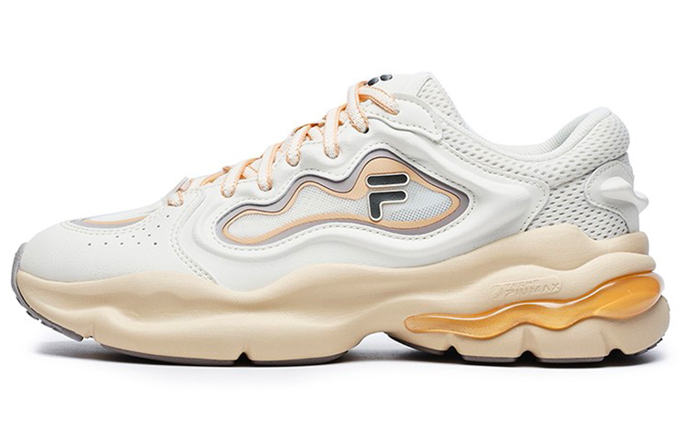 FILA FUSION Palatte Sneakers 'White Yellow' Women's