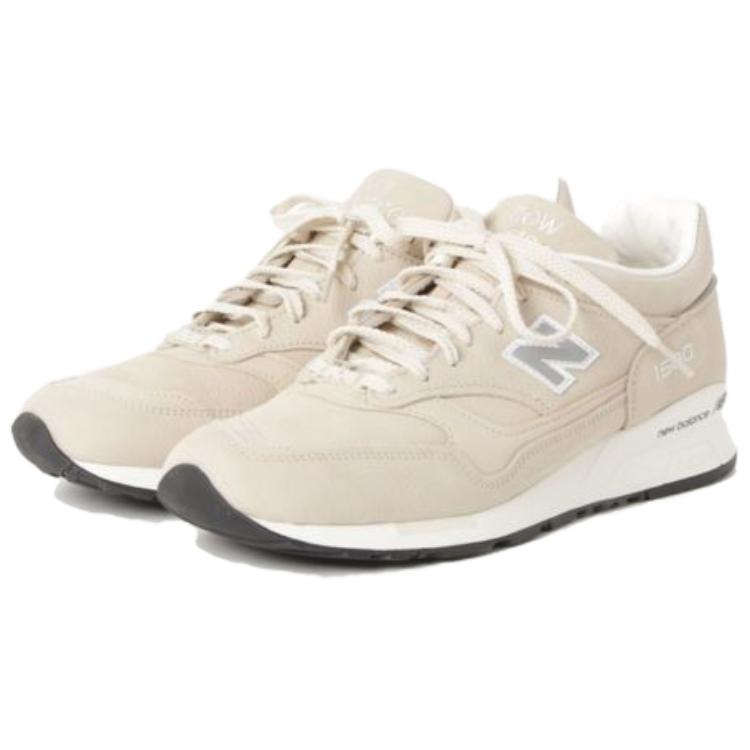 POP TRADING COMPANY x New Balance NB 1500 Cushioning Wear-Resistant Low-Top Running Shoes Unisex Gray White