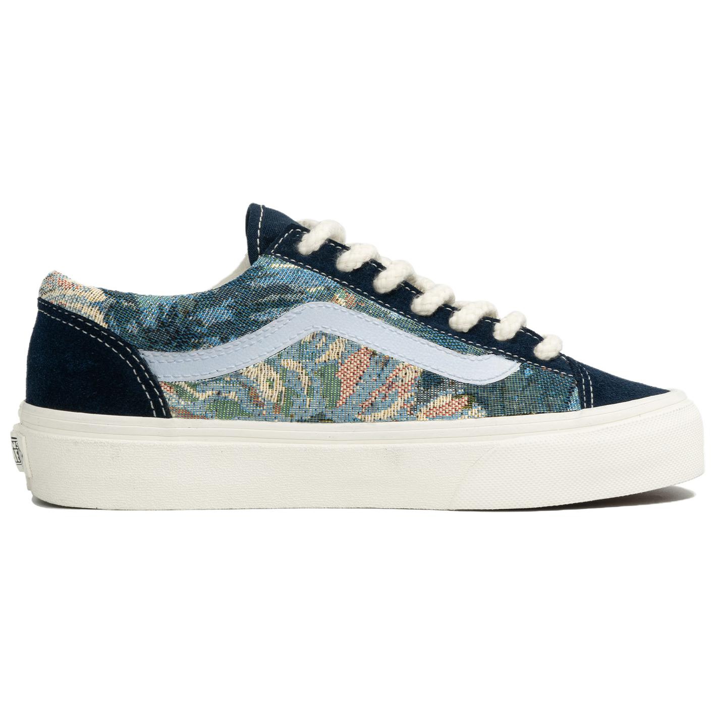 Vans Style 36 Kaleidoscope, Monet Garden, Shopping Bag Abrasion Resistant Low Top Skateboard Shoes Unisex Blue White купить в интернет-магазине Yoocart с быстрой доставкой по России.