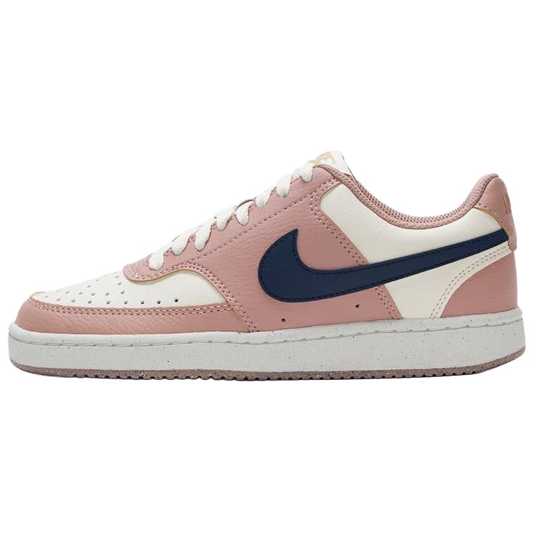 Nike Court Vision Abrasion Resistant Low Top Skateboard Shoes Women's Pink