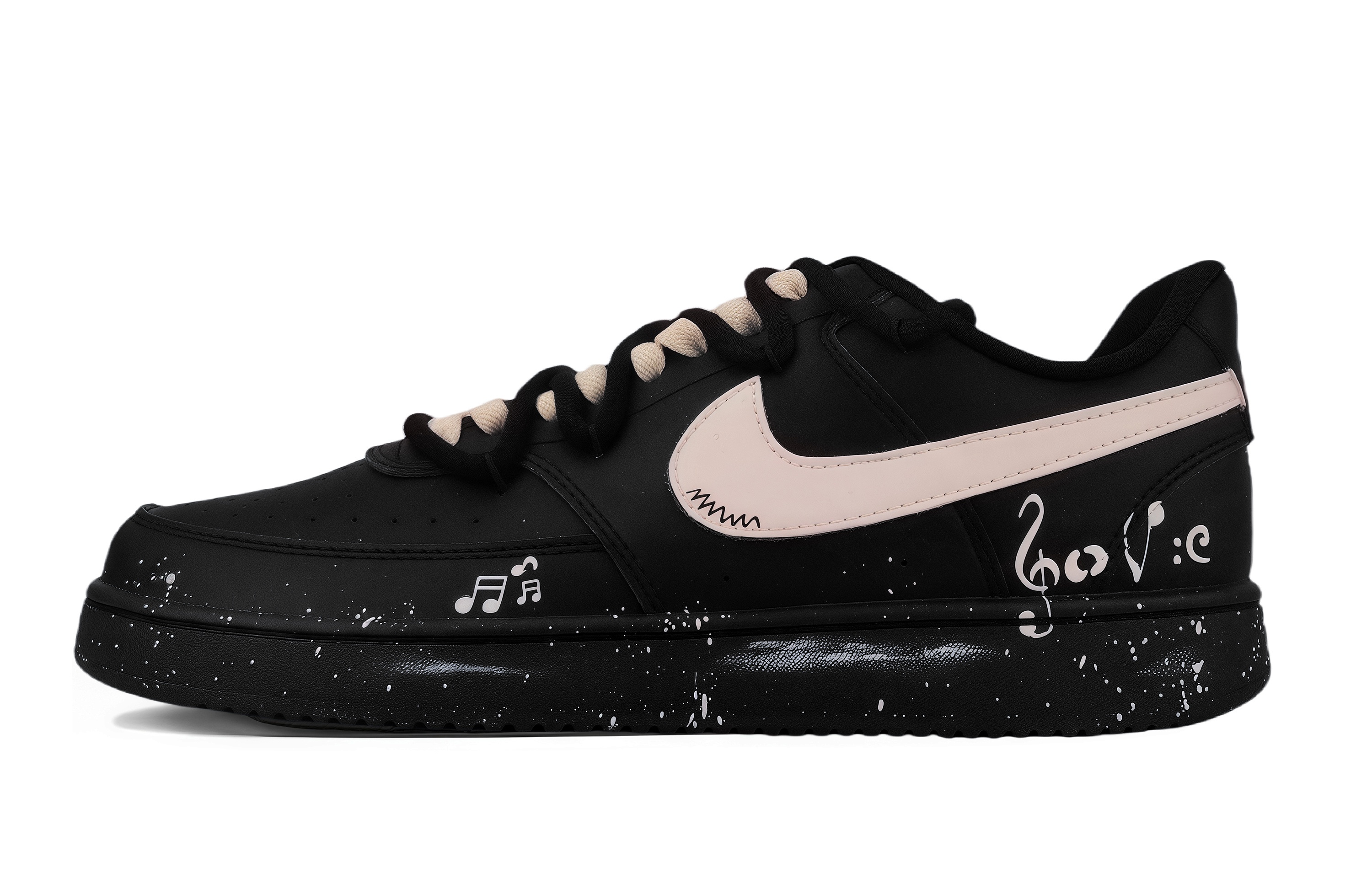 Nike Court Vision Low Love Color Journal Cushioning Low top Skateboard Shoes Men's