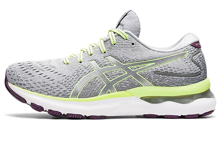 Asics Gel Nimbus 24 'Piedmont Grey Lime Green' Women's