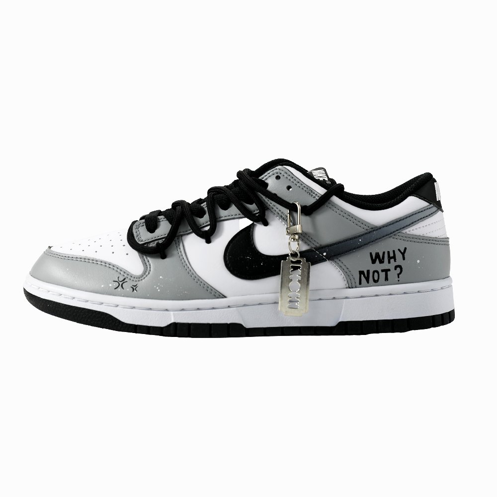 Nike Dunk Low Top Skateboard Shoes Men's Light Gray