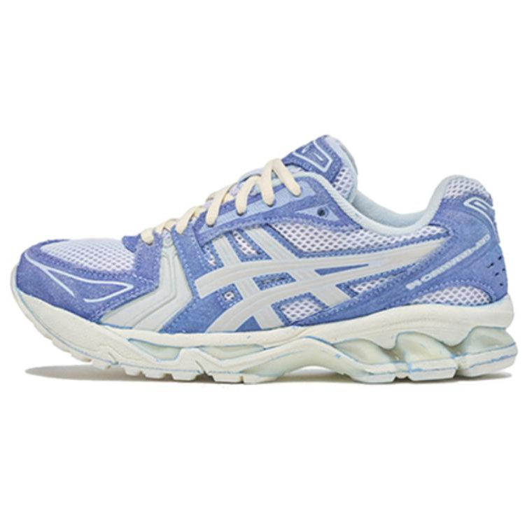 Asics Gel Kayano 14 Low Top Casual Shoes Unisex Blue Beige