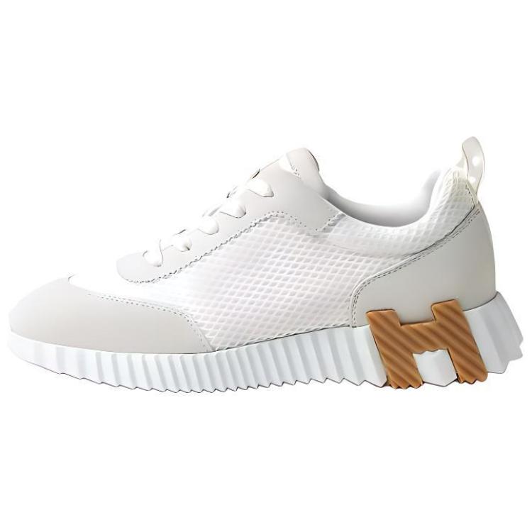 HERMES Bouncing Low-Top Casual Shoes Women's White купить в интернет-магазине Yoocart с быстрой доставкой по России.