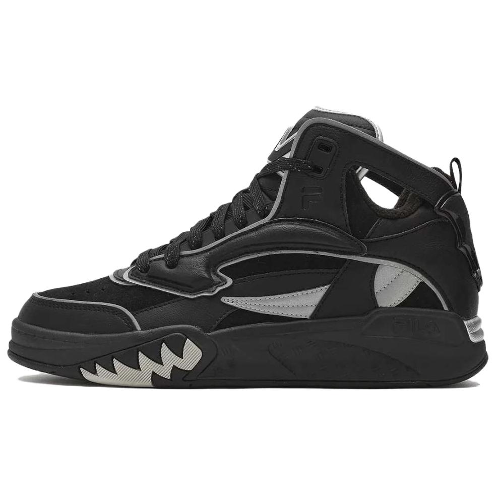 FILA FUSION DESPERADO LOW Basketball Shoes Men Mid-Top Black Silver