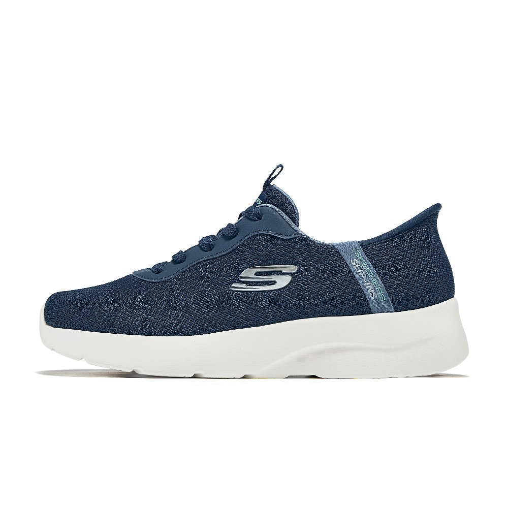 Skechers Anti-Slip Wear-Resistant Low-Top Casual Running Shoes Women's Marine Blue