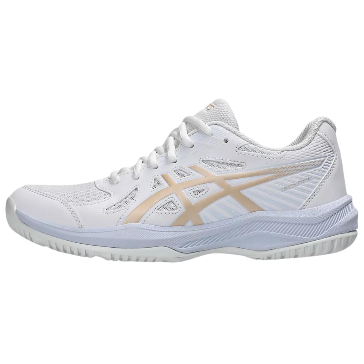 ASICS Upcourt 6 White Champagne Women's