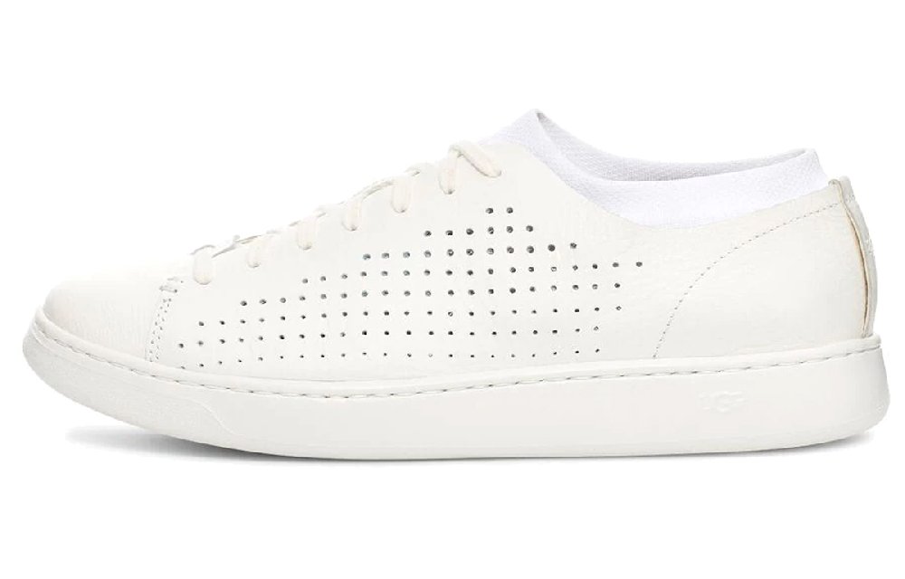 UGG Pismo Cozy Casual Sports Low Tops Skateboarding Shoes White