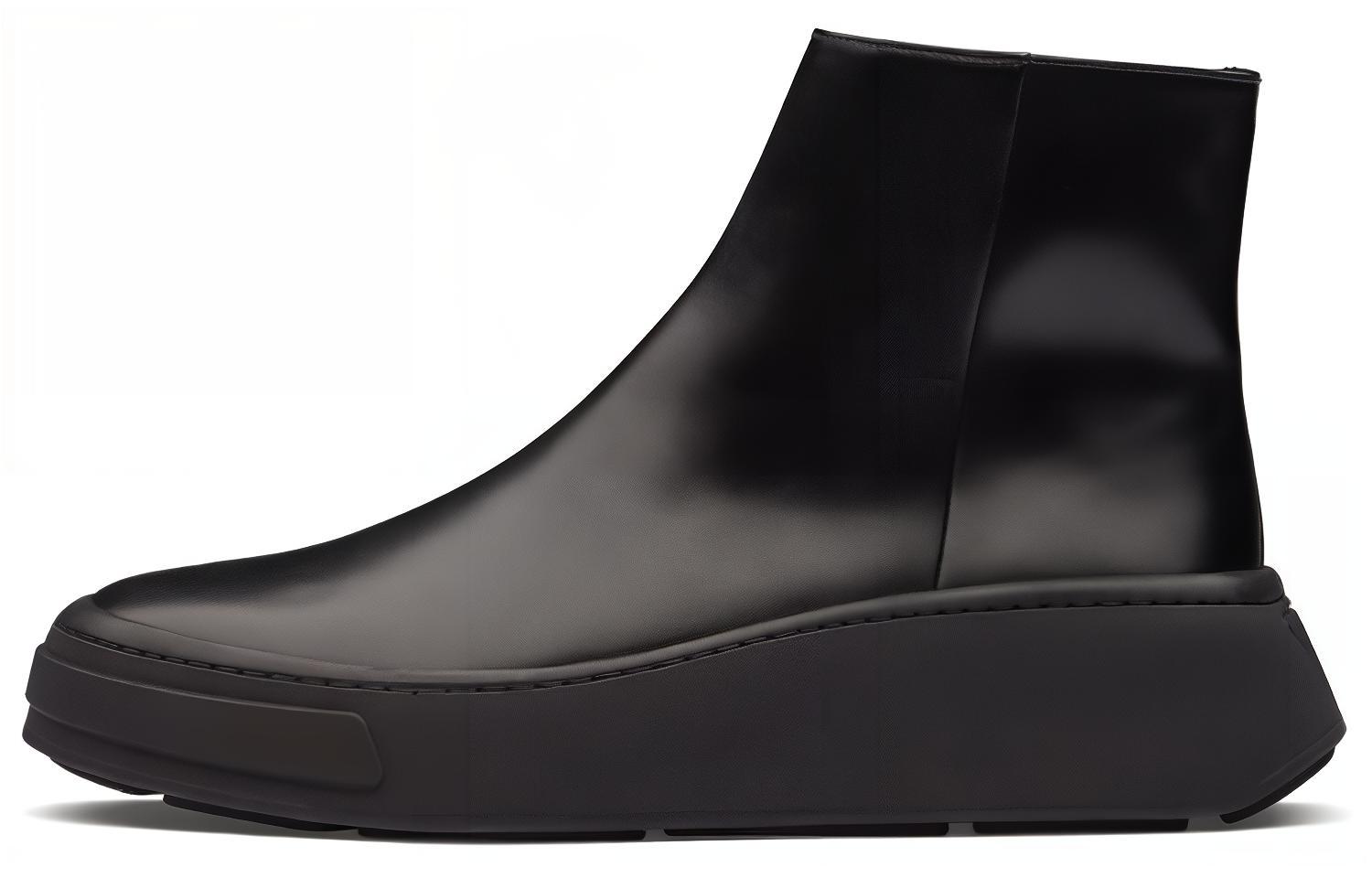 PRADA Ankle Boots Men's Black