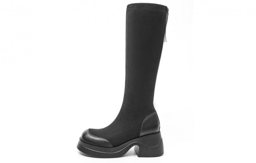 EBLAN Knee-high Boots Women's Black