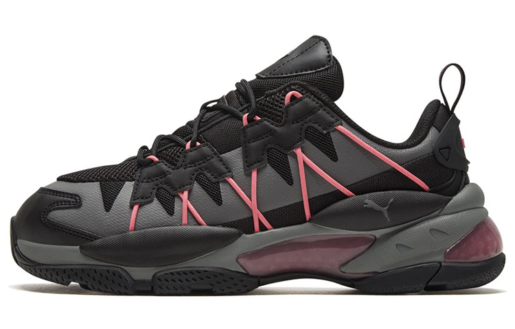 PUMA Lqdcell Omega Striped Knit 'Black Castlerock'