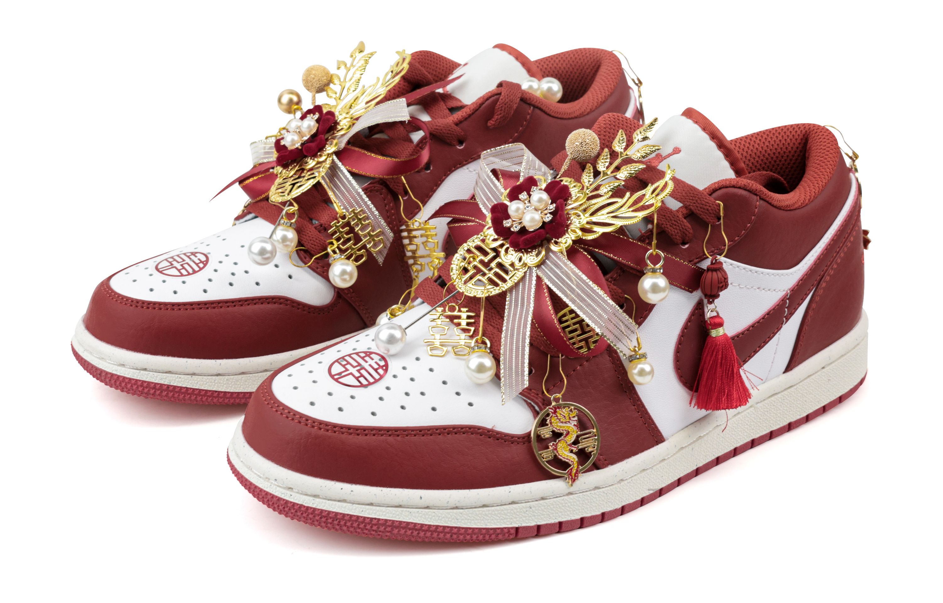 JORDAN Air Jordan 1 Vintage Basketball Shoes Unisex Low top White купить в интернет-магазине Yoocart с быстрой доставкой по России.