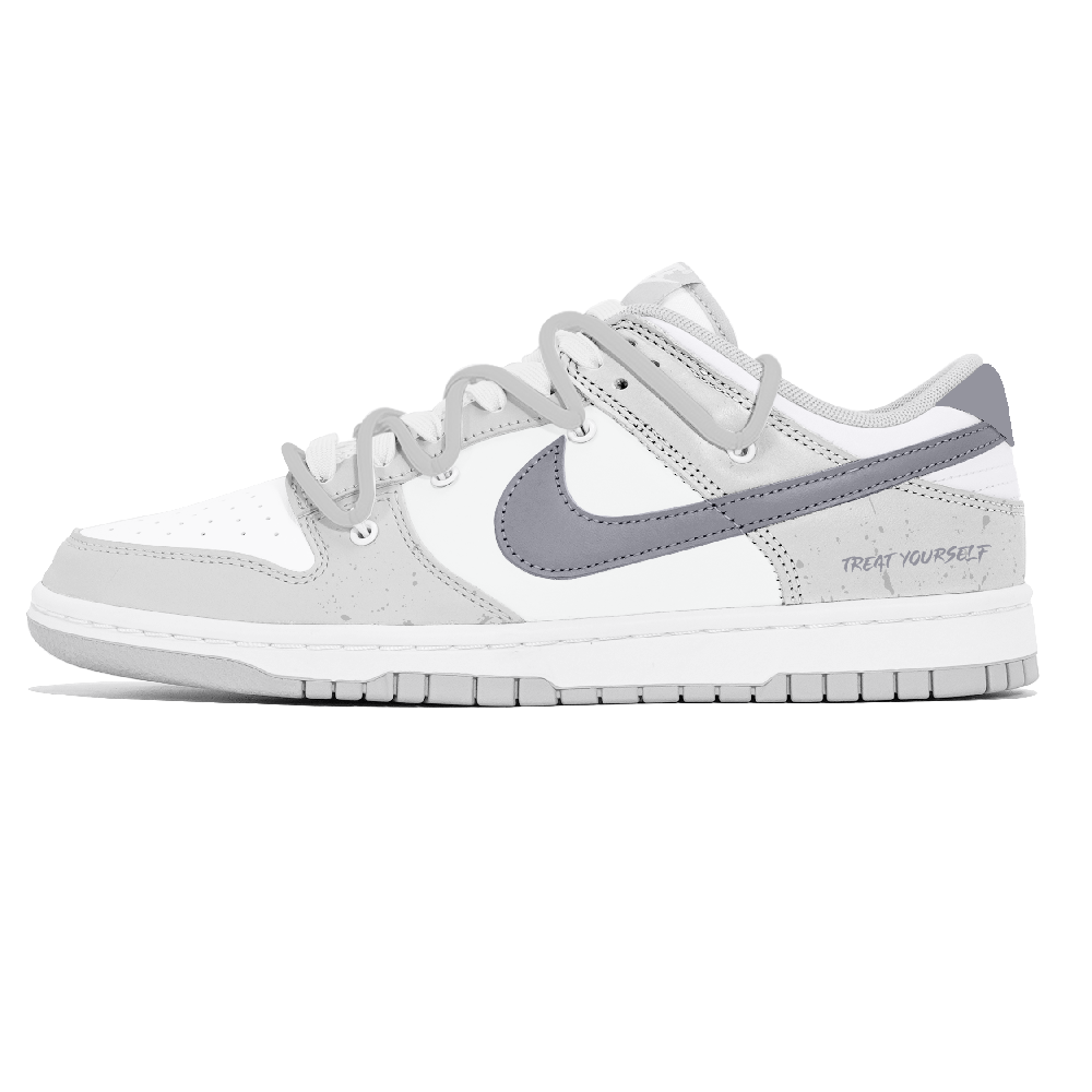 Nike Dunk Slip Resistant Low top Skateboard Shoes Women's White