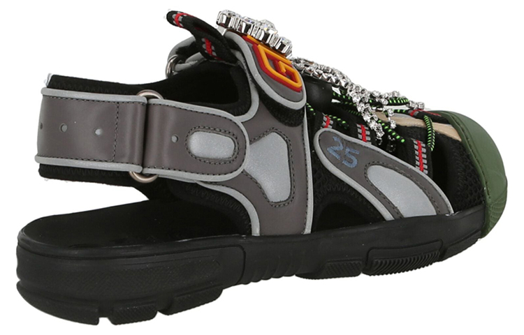 GUCCI Sandals Grey Women's купить в интернет-магазине Yoocart с быстрой доставкой по России.