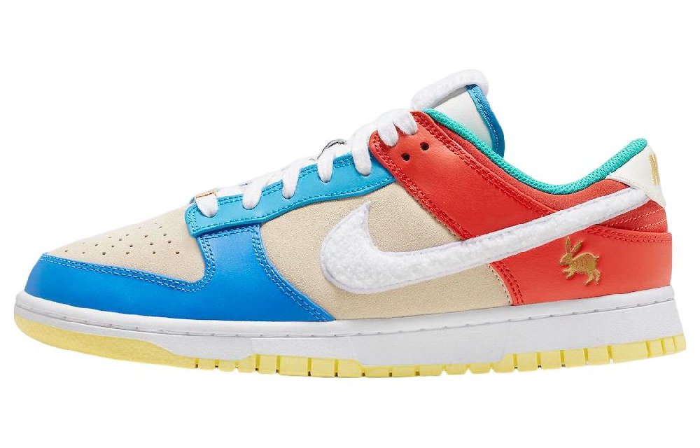 Nike Dunk Low Retro Prm Year Of The Rabbit Blue Orange Cream
