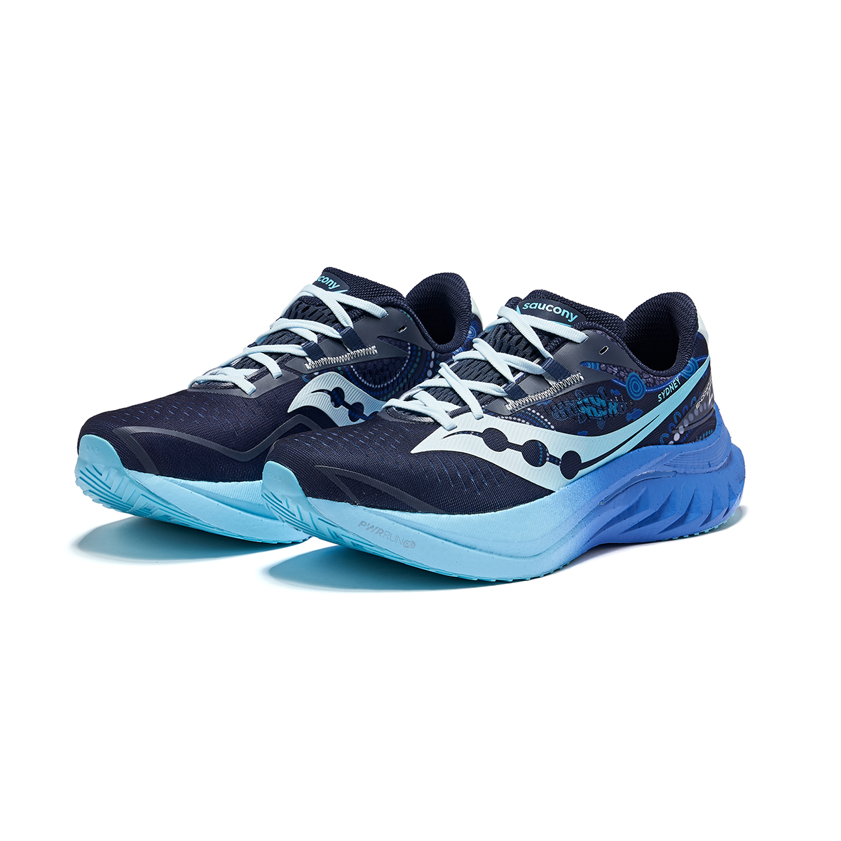 Saucony Endorphin Speed Brown 4 Low Top Running Shoes Unisex Dark Blue And Light Blue