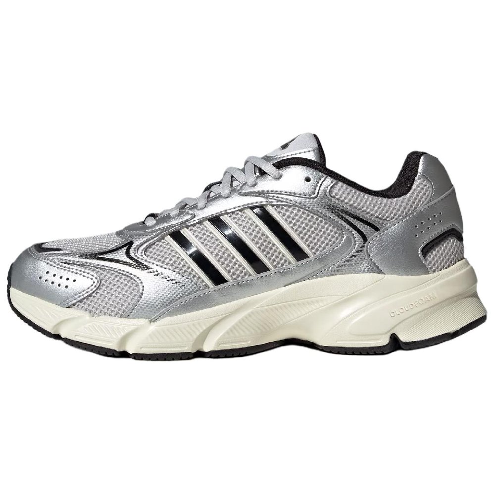 Adidas CRAZYCHAOS 2000 Abrasion Resistant Low Top Running Shoes Men's Silver Black