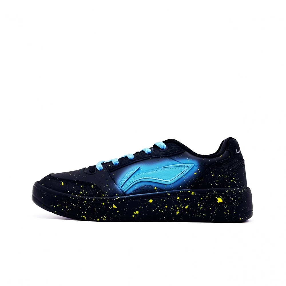 LiNing Yuanbao V3 Wear resistant And Lightweight Low Top Skateboard Shoes Men's Blue Black