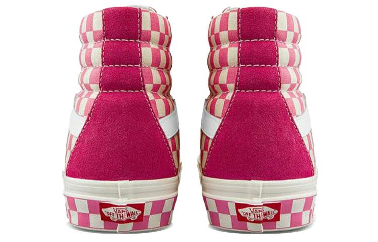 Vans Style 38 Checkerboard Pink/White