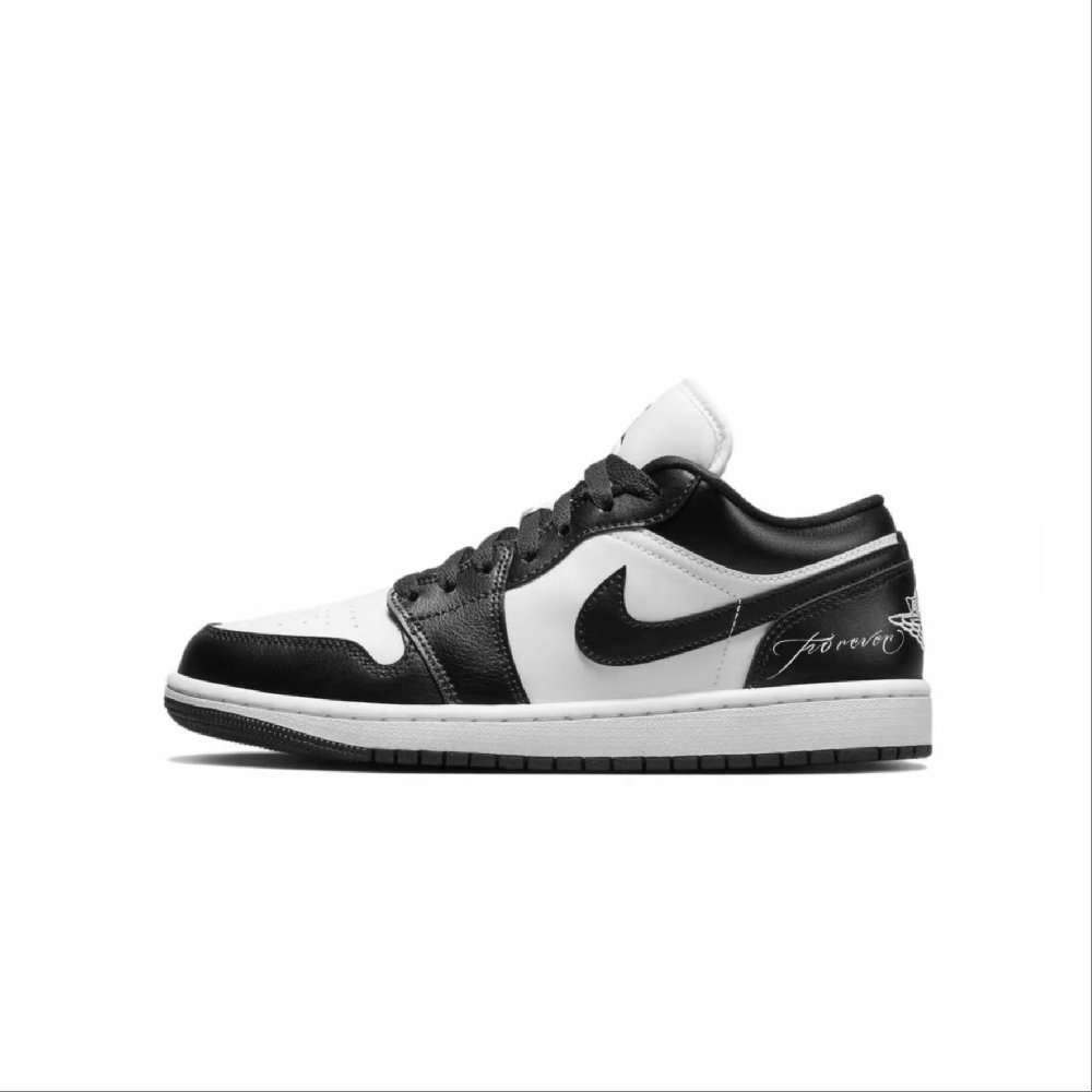 Jordan Air Jordan 1 Wao Low Top Vintage Basketball Shoes Unisex Black