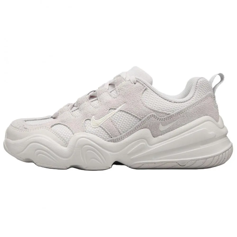 Nike Tech Hera Slip Resistant Abrasion Resistant Low top Chunky Sneakers Women's Gray