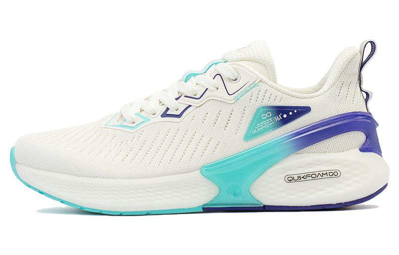361° Slip Resistant Low Top Running Shoes Men's White Blue