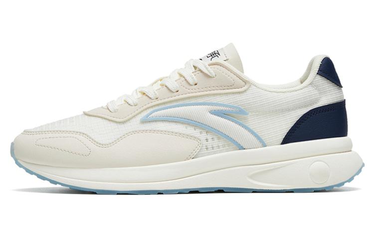 Anta Slip Resistant Abrasion Resistant Low top Sports Casual Shoes White Gray