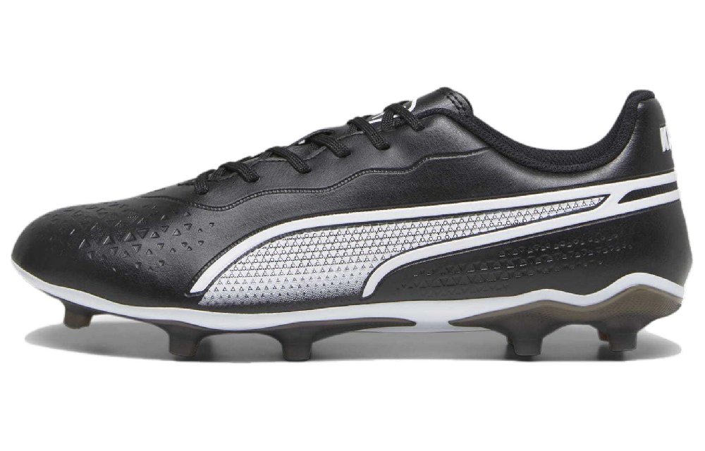 PUMA King MATCH IT Soccer Shoes Unisex Black White