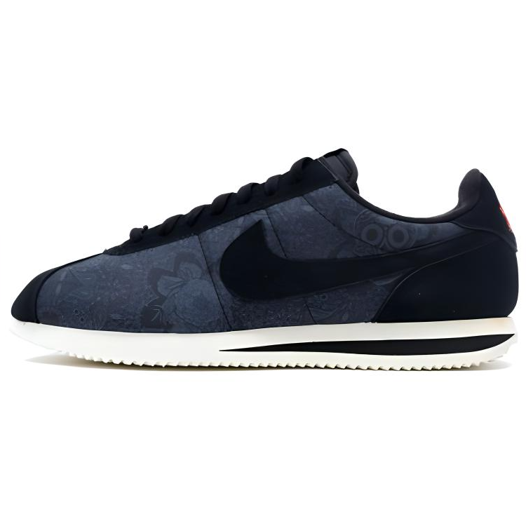 Nike Cortez Anti Slip Wear Resistant Low Top Casual Shoes Men's Black