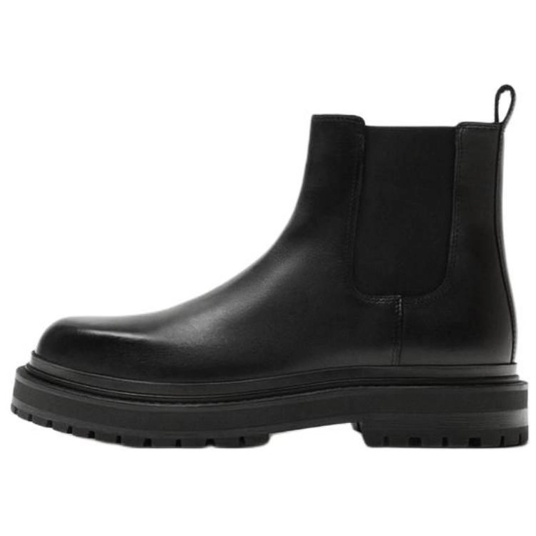 ZARA Short Chelsea Boots Men's Black