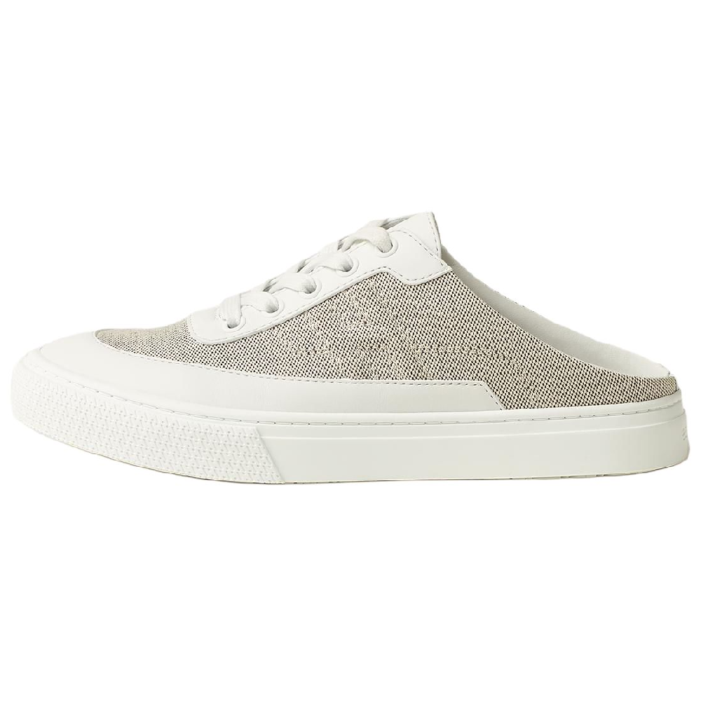 HERMES Wrap toe Slippers Women's Gray