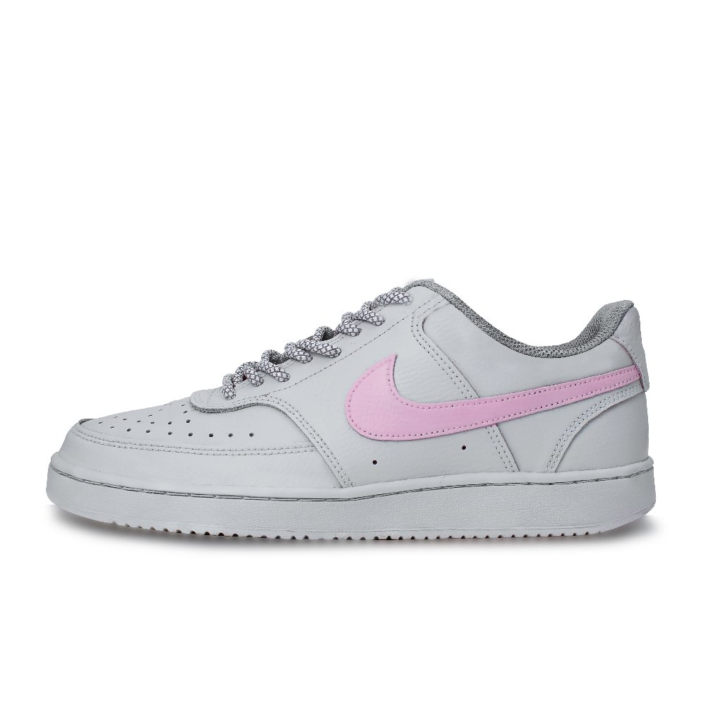 Nike Court Vision 1 Skateboard Shoes Men's Low top Gray Pink