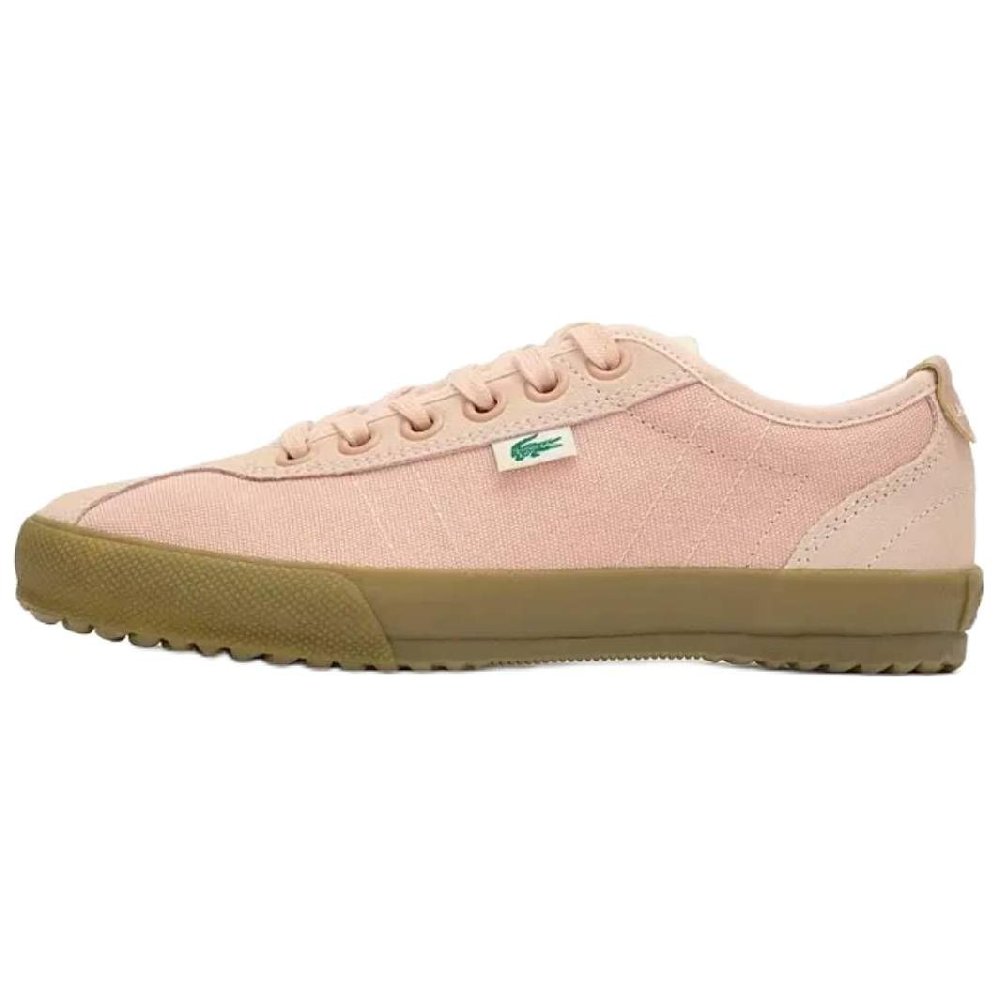 LACOSTE Anti-Slip Wear-Resistant Low-Top Casual Shoes Women's Pink