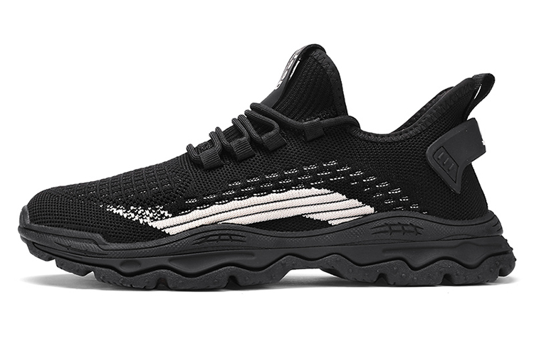 Jeep Low Top Outdoor Shoes Men's Black